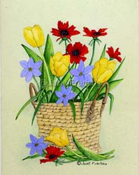 new flower basket